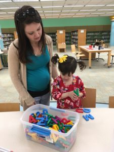 Letter fun at the Imagination Hub.