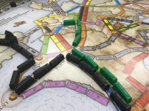 Ticket to Ride Europe map