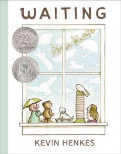 book cover: Waiting by Kevin Henkes