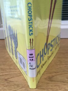 Chopsticks, the book we were searching for.