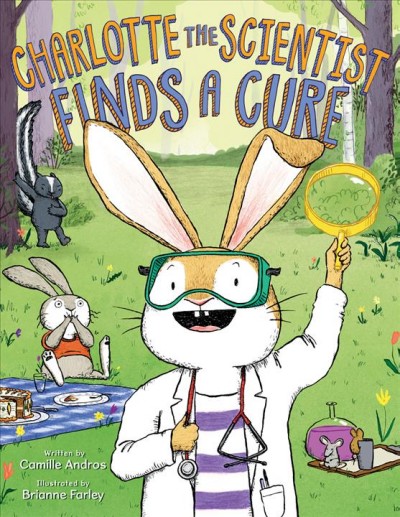 Book Cover; Charlotte the Scientist Finds a Cure