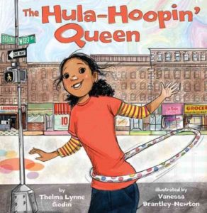 book cover Hula Hoopin' Queen by Thelma Godin