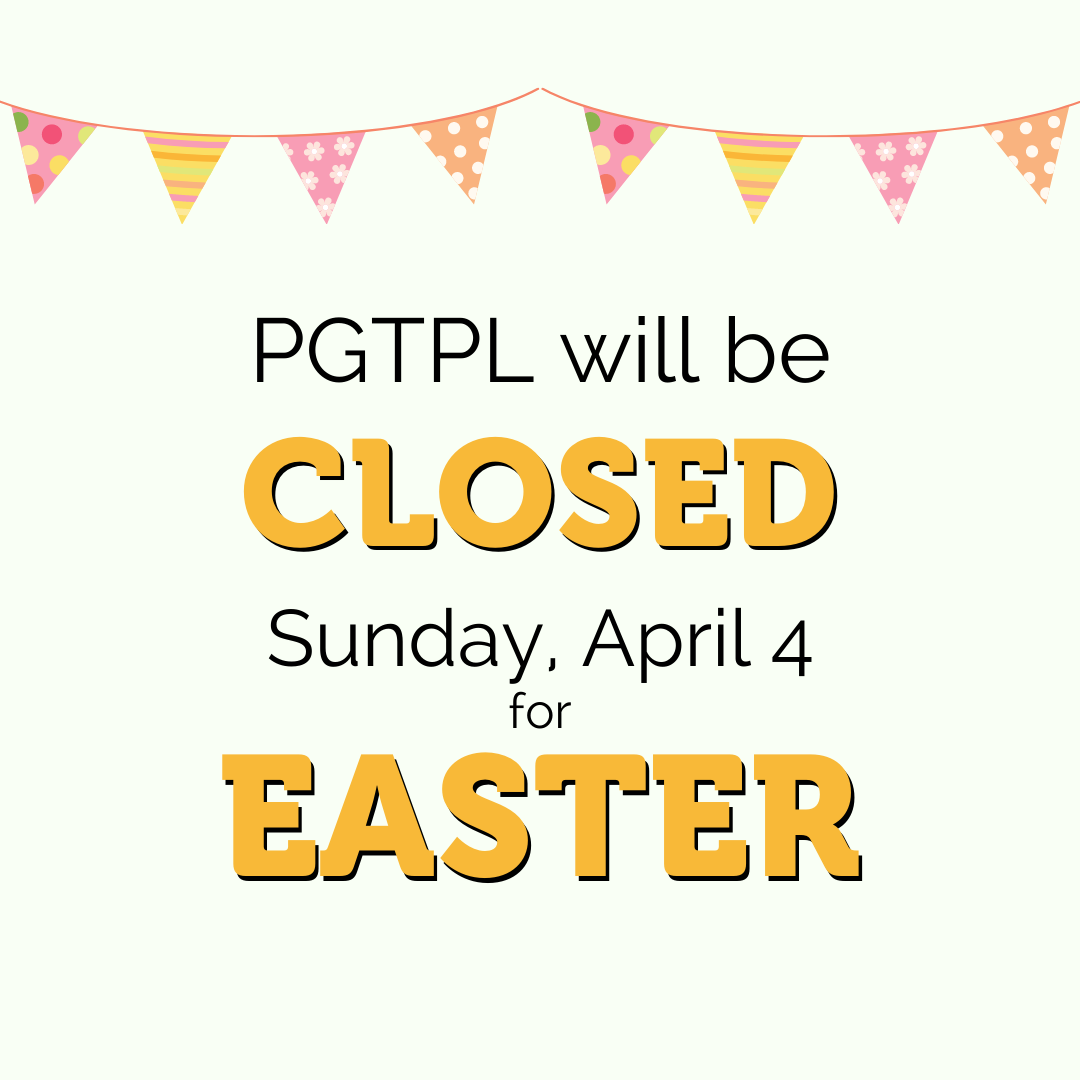 CLOSED for Easter Website PlainfieldGuilford Township Public Library