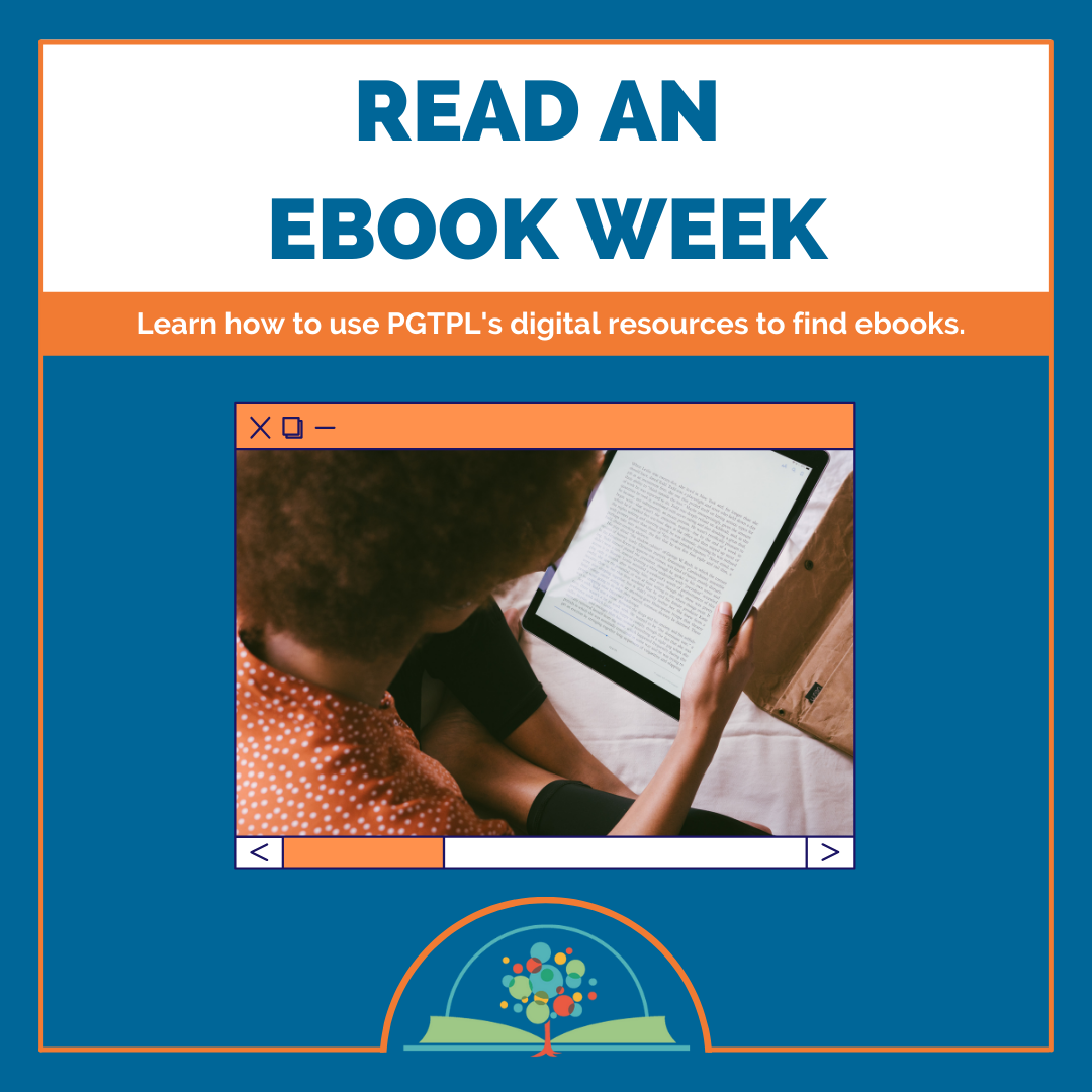 Read an eBook Week PlainfieldGuilford Township Public Library