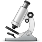 Microscope emoji